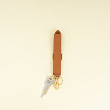 Miu Miu Cognac Buckle Keyring