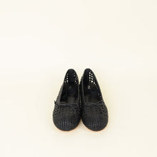 Miu Miu Black Woven Ballerina Flat 40
