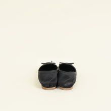 Miu Miu Black Satin Ballerinas 37.5