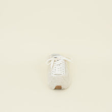 Miu Miu Bicolor Plume Shearling Sneakers 38.5