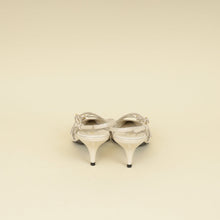 Miu Miu Cream Buckle Slingback Pump 40