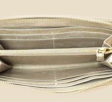 Miu Miu Gray Matelassé Nappa Zip Around Wallet