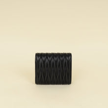 Miu Miu Black Small Matelassé Wallet