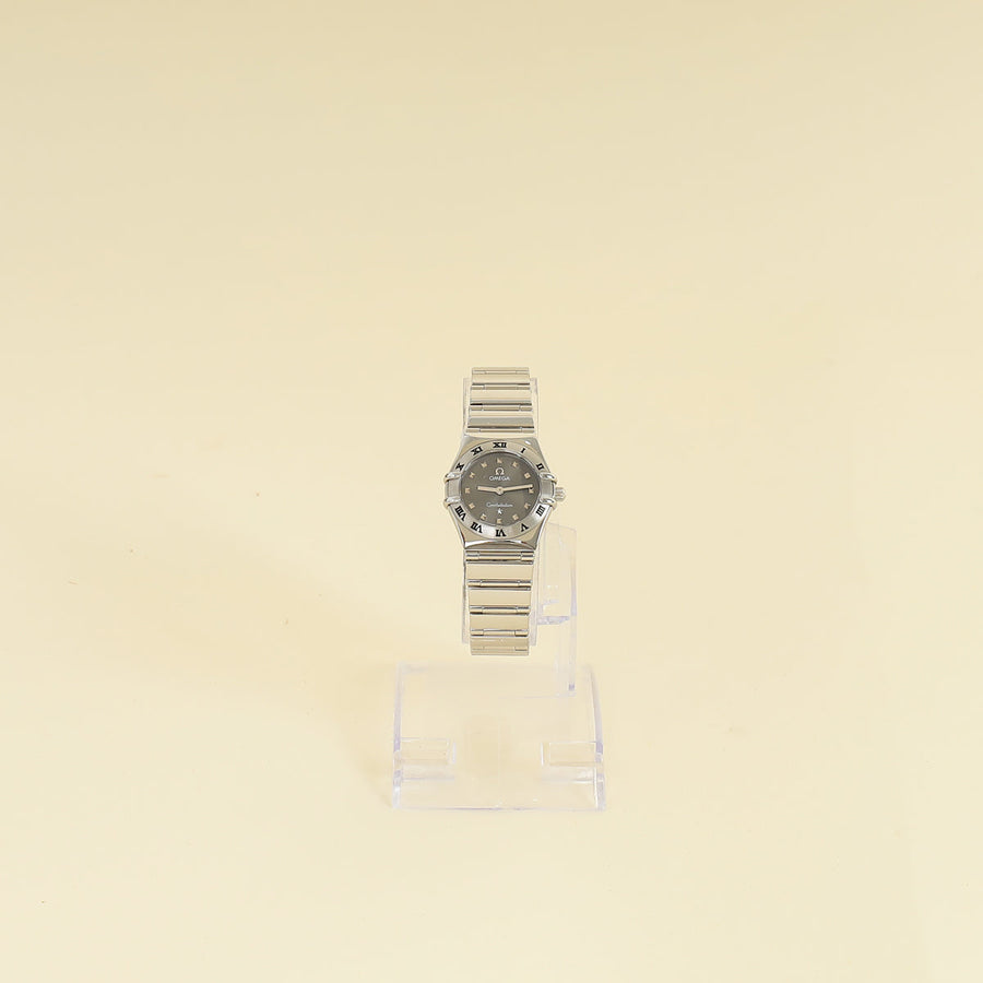 Omega Stainless Steel Constellation "My Choice' 22.5mm Quartz Watch