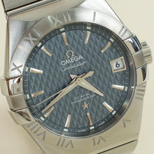 Omega Steel on Steel Constellation 38mm Self Winding Watch