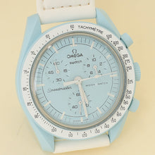 Omega Bicolor X Swatch Speedmaster Moonswatch Mission to Uranus 41mm Quartz Watch