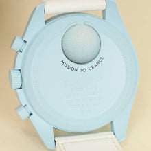 Omega Bicolor X Swatch Speedmaster Moonswatch Mission to Uranus 41mm Quartz Watch