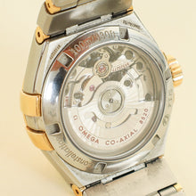 Omega 18K Rose Gold ST,ST Constellation Two Tone Diamond 27mm Automatic Movement Watch
