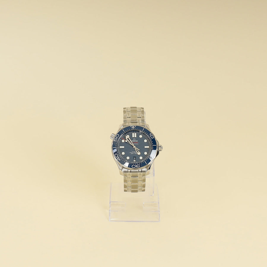 Omega Steel on Steel Seamaster Diver 300m Watch