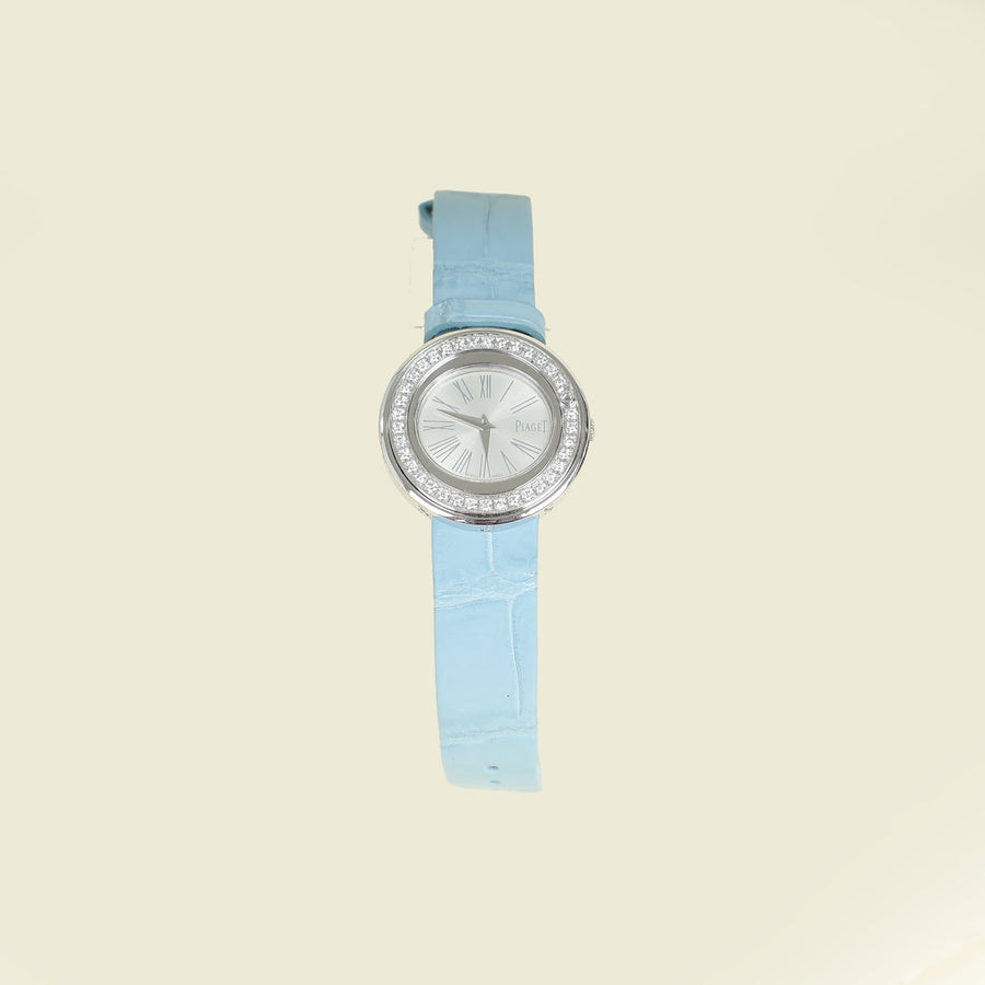Piaget 18K White Gold Possession Diamond Quartz Movement 29mm Watch