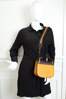 Prada Bicolor Pionniere Saddle Bag