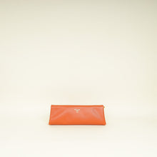 Prada Orange East-West Frame Clutch