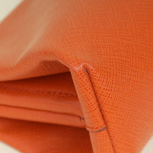 Prada Orange East-West Frame Clutch
