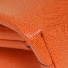 Prada Orange East-West Frame Clutch