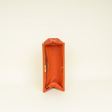 Prada Orange East-West Frame Clutch