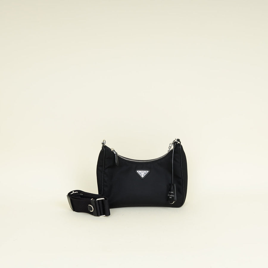 Prada Black Re-Edition 2005 Re-Nylon Bag