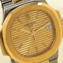 Patek Stainless Steel and Yellow Gold Philippe Nautilus Automatic 36mm Watch