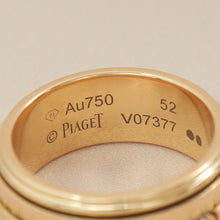 Piaget 18K Rose Gold Diamond Possession Ring 52