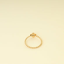 Piaget 18K Rose Gold Rose Diamond Ring 52