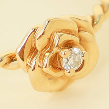 Piaget 18K Rose Gold Rose Diamond Ring 52