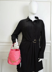 Prada Peonia Petit Re-Nylon & Nappa Bucket Bag