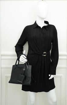 Prada Black Cuir Monochrome Small Bag