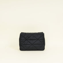 Prada Black Padded Re-Nylon Shoulder Bag