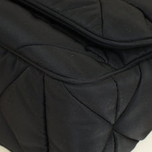 Prada Black Padded Re-Nylon Shoulder Bag