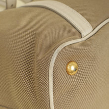 Prada Bicolor Jacquard Logo Tote Bag