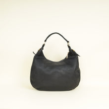 Prada Black Vitello Daino Hobo Bag