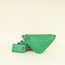 Prada Green Grace Lux Triangle Crossbody Bag