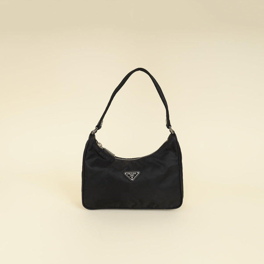 Prada Black Re-Edition 2000 Re-Nylon Mini Bag