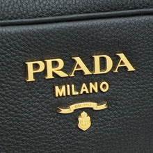Prada Black Double Zip Camera Crossbody Bag