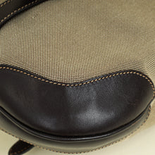 Prada Bicolor Logo Jacquard Hobo Bag