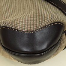 Prada Bicolor Logo Jacquard Hobo Bag