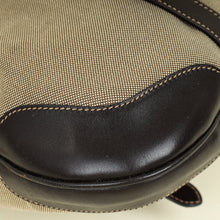 Prada Bicolor Logo Jacquard Hobo Bag