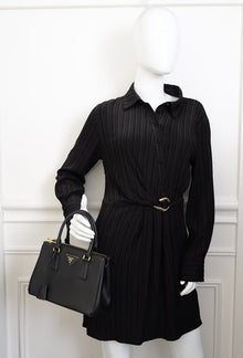Prada Black Galleria Tote Small Bag