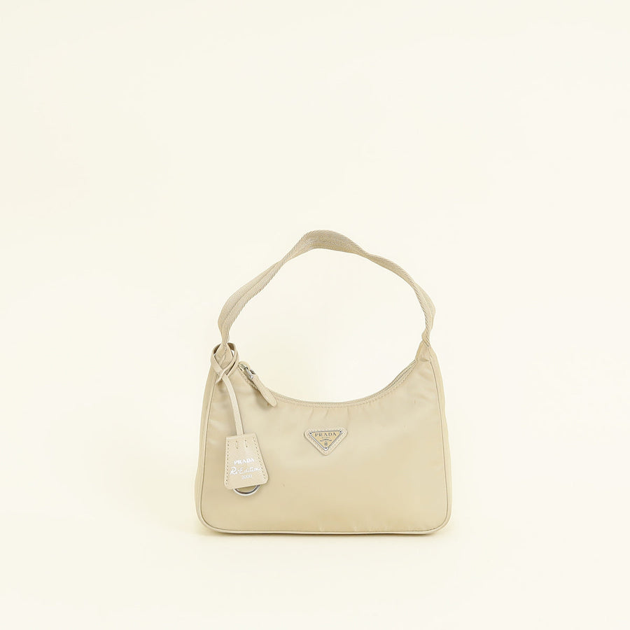Prada Beige Re-Nylon Re-Edition 2000 Mini Bag
