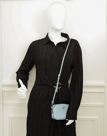 Prada Light Blue Mini Camera Crossbody Bag