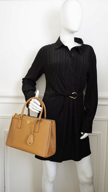 Prada Caramel Galleria Tote Medium Bag