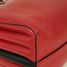Prada Red Bibliotheque Tote Bag
