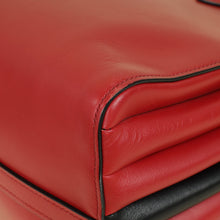 Prada Red Bibliotheque Tote Bag