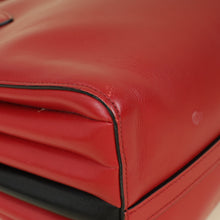 Prada Red Bibliotheque Tote Bag