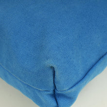 Prada Blue VZ Initials Canapa Convertible Bag