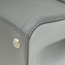 Prada Grey Lux EW Small Tote Bag