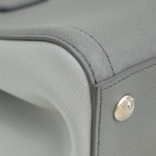 Prada Grey Lux EW Small Tote Bag