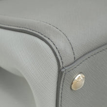 Prada Grey Lux EW Small Tote Bag