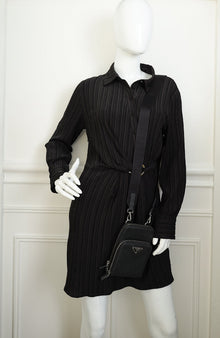 Prada Black Smartphone Case Crossbody Bag