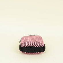 Prada Bicolor Satin Crystal Zip Phone Case Crossbody Bag