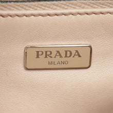 Prada Nude Cuir Twin Lock Small Bag